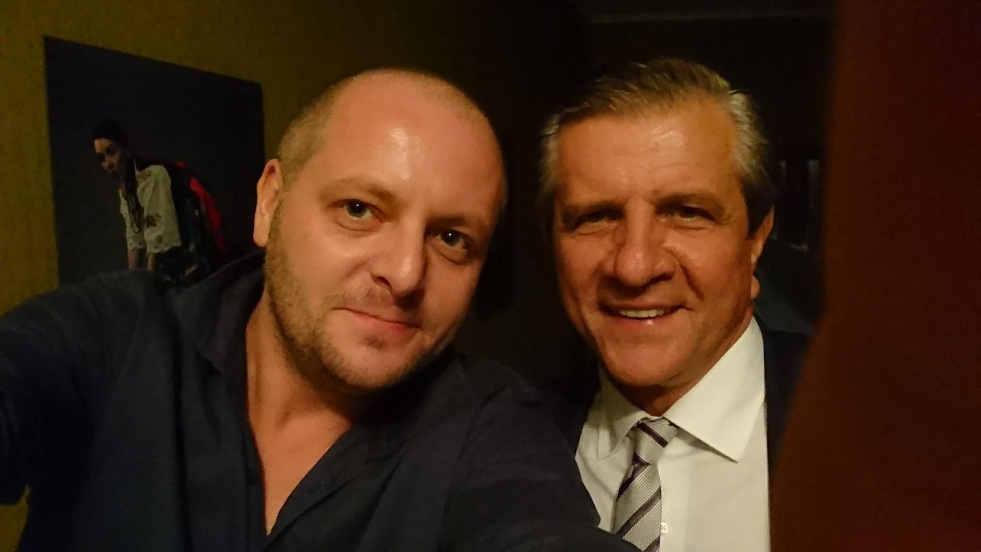 DJ Pan Mario z Zbigniewem Bońkiem